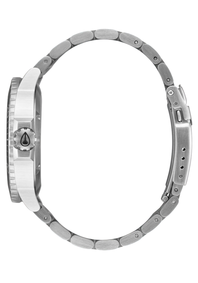 Nixon Stinger 44 Stainless Steel Black Dial Luminous Indices Unisex Watch | | Time Watch Specialists