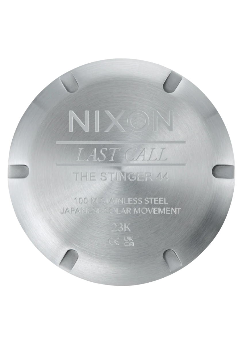 Nixon Stinger 44 Stainless Steel Black Dial Luminous Indices Unisex Watch | | Time Watch Specialists