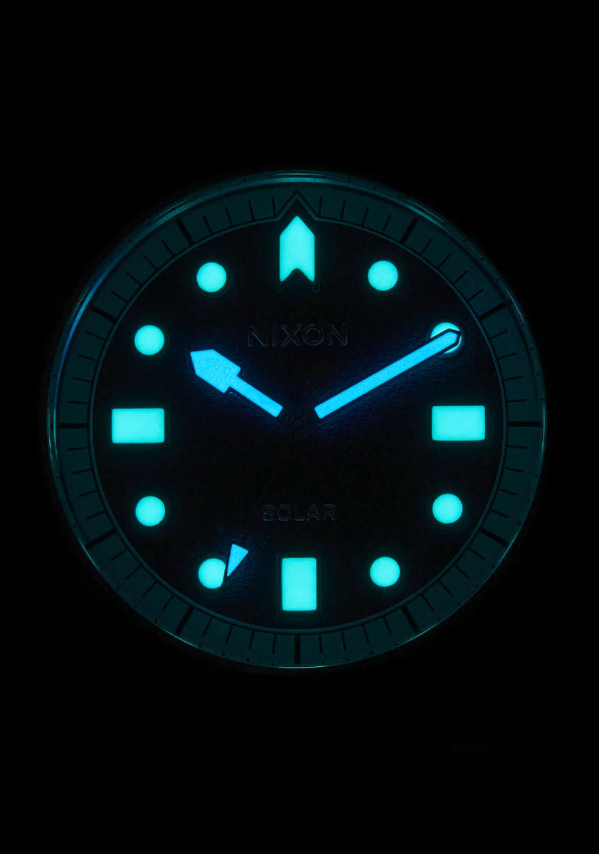 Nixon Stinger 44 Stainless Steel Black Dial Luminous Indices Unisex Watch | | Time Watch Specialists