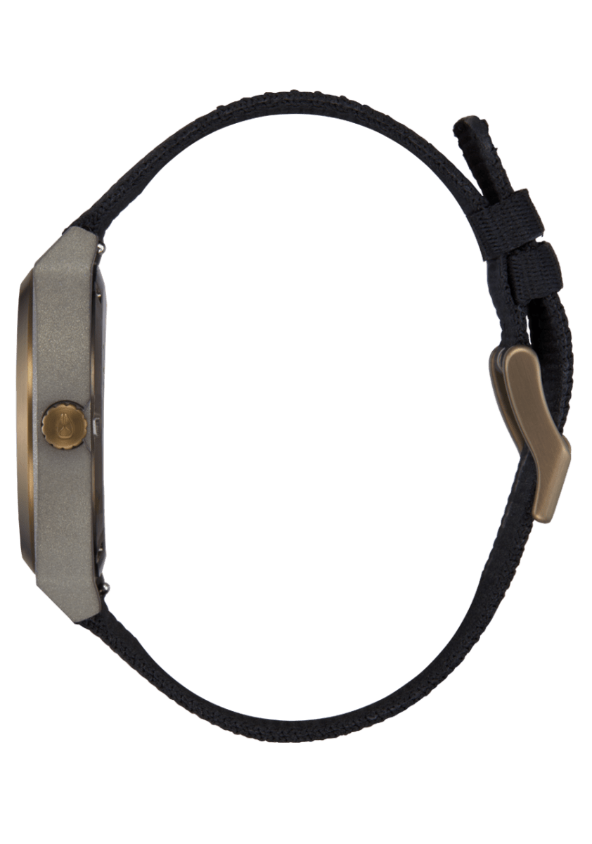 NIXON Time Teller Black Dial and Black Nylon 37mm Unisex Watch | A13965239 - 00 | TIME Watches