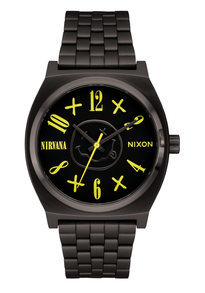 NIXON Time Teller Black Dial and Black Steel Bracelet 37mm Unisex Watch | A14195275 - 00 | TIME Watches