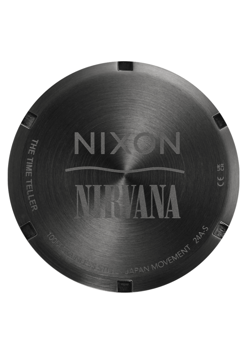 NIXON Time Teller Black Dial and Black Steel Bracelet 37mm Unisex Watch | A14195275 - 00 | TIME Watches