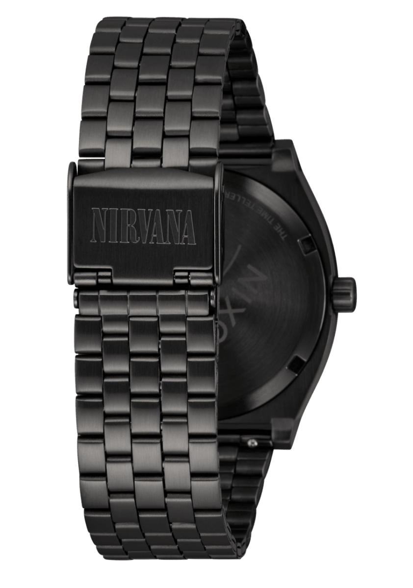 NIXON Time Teller Black Dial and Black Steel Bracelet 37mm Unisex Watch | A14195275 - 00 | TIME Watches