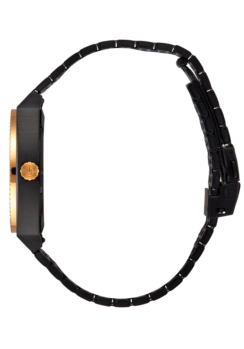 NIXON Time Teller Black Dial and Black Steel Bracelet 40mm Men's Watch | A1378010 - 00 | TIME Watches