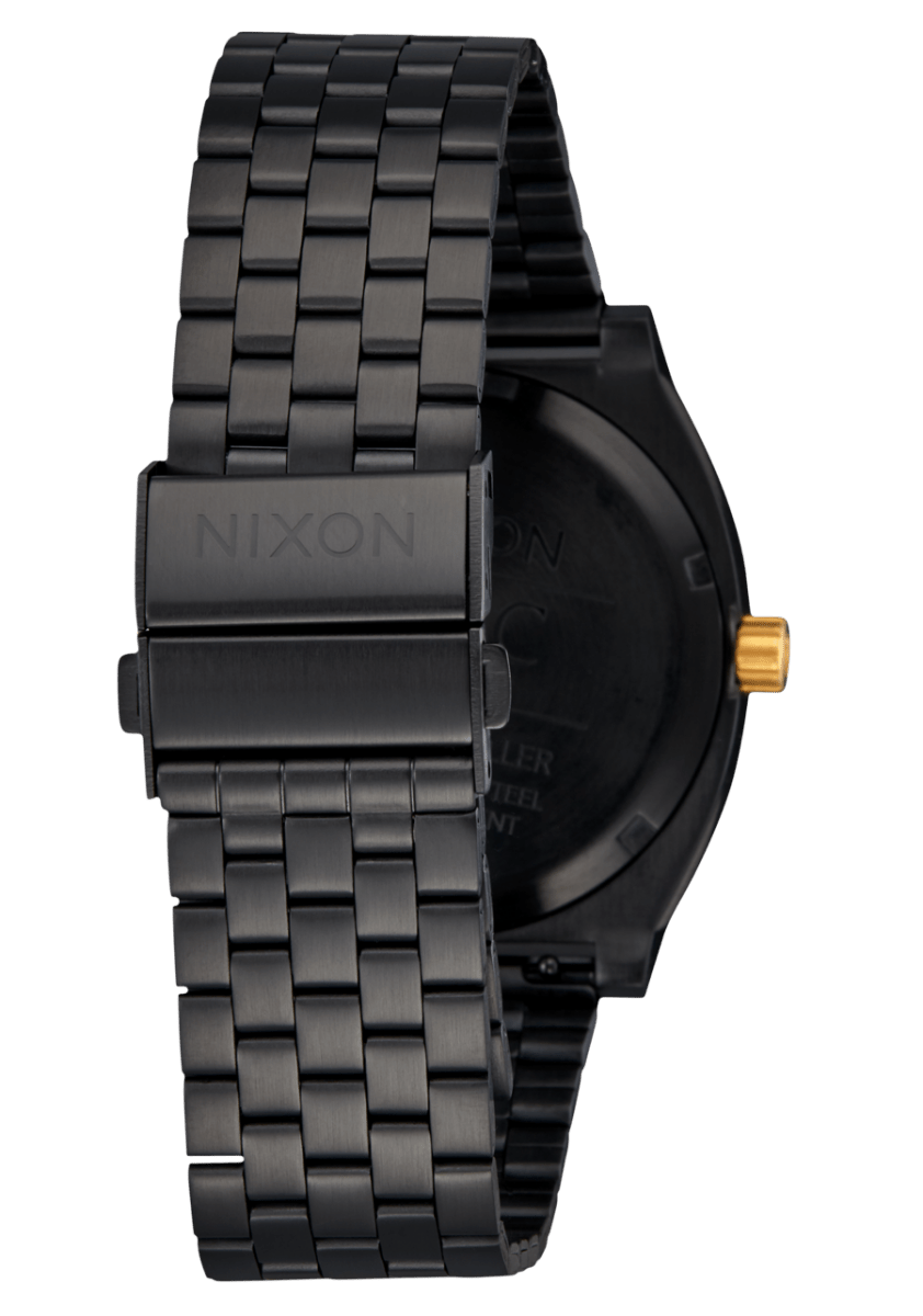 NIXON Time Teller Black Dial and Black Steel Bracelet 40mm Men's Watch | A1378010 - 00 | TIME Watches