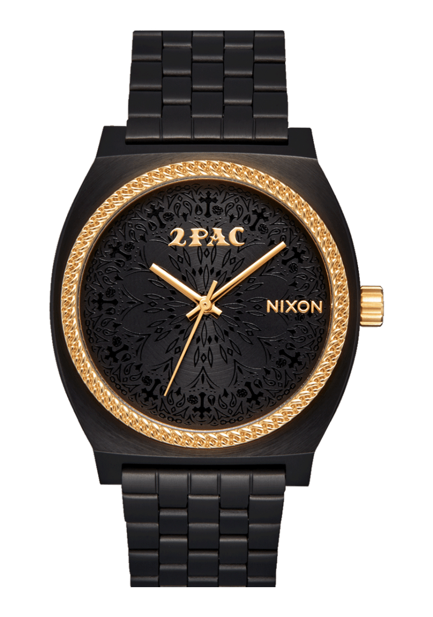 NIXON Time Teller Black Dial and Black Steel Bracelet 40mm Men's Watch | A1378010 - 00 | TIME Watches