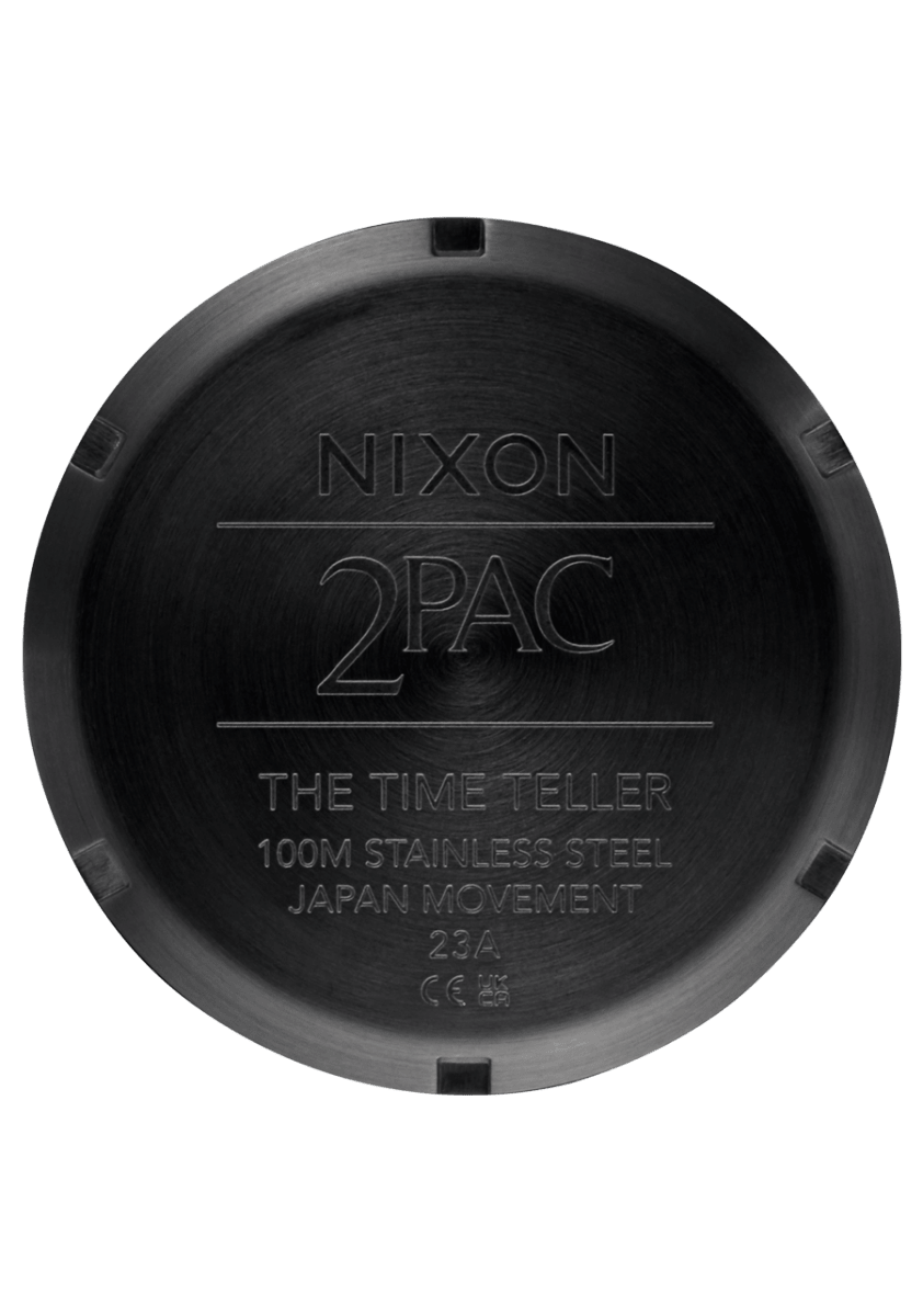 NIXON Time Teller Black Dial and Black Steel Bracelet 40mm Men's Watch | A1378010 - 00 | TIME Watches