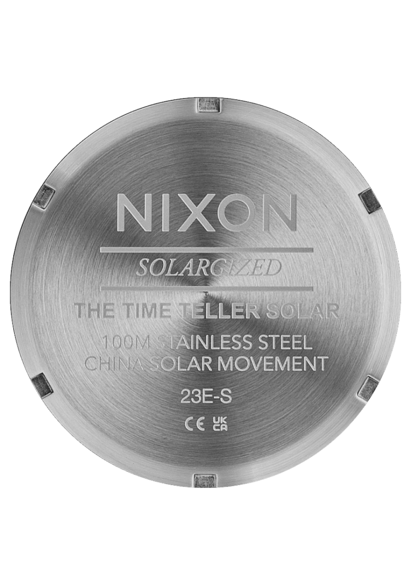 NIXON Time Teller Black Dial and Black Steel Bracelet 40mm Unisex Watch | A13695172 - 00 | TIME Watches