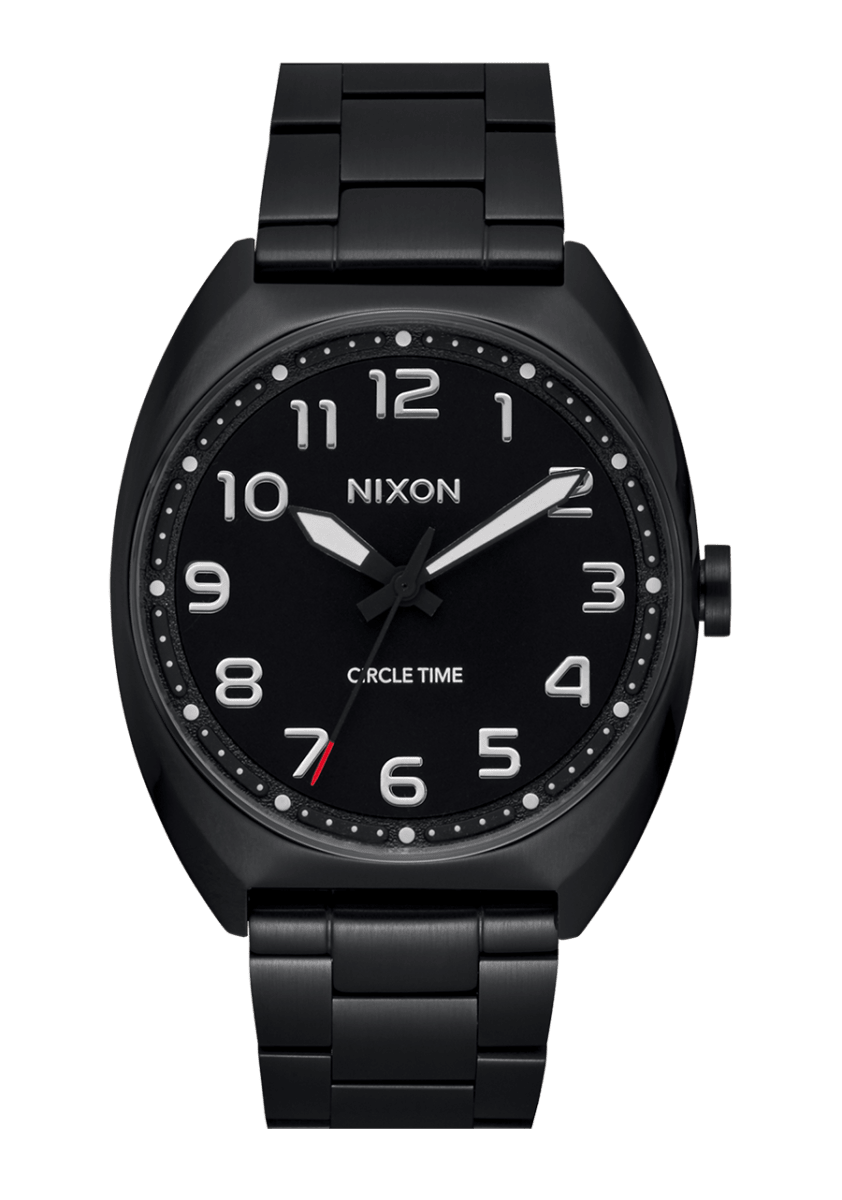 NIXON Time Teller Black Dial and Black Steel Bracelet Unisex Watch | A1401004 - 00 | TIME Watches