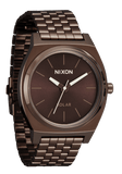 Nixon Time Teller Chocolate Cappucino Solar Unisex Watch | A13695243 - 00 | Time Watch Specialists