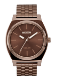 Nixon Time Teller Chocolate Cappucino Solar Unisex Watch | A13695243 - 00 | Time Watch Specialists