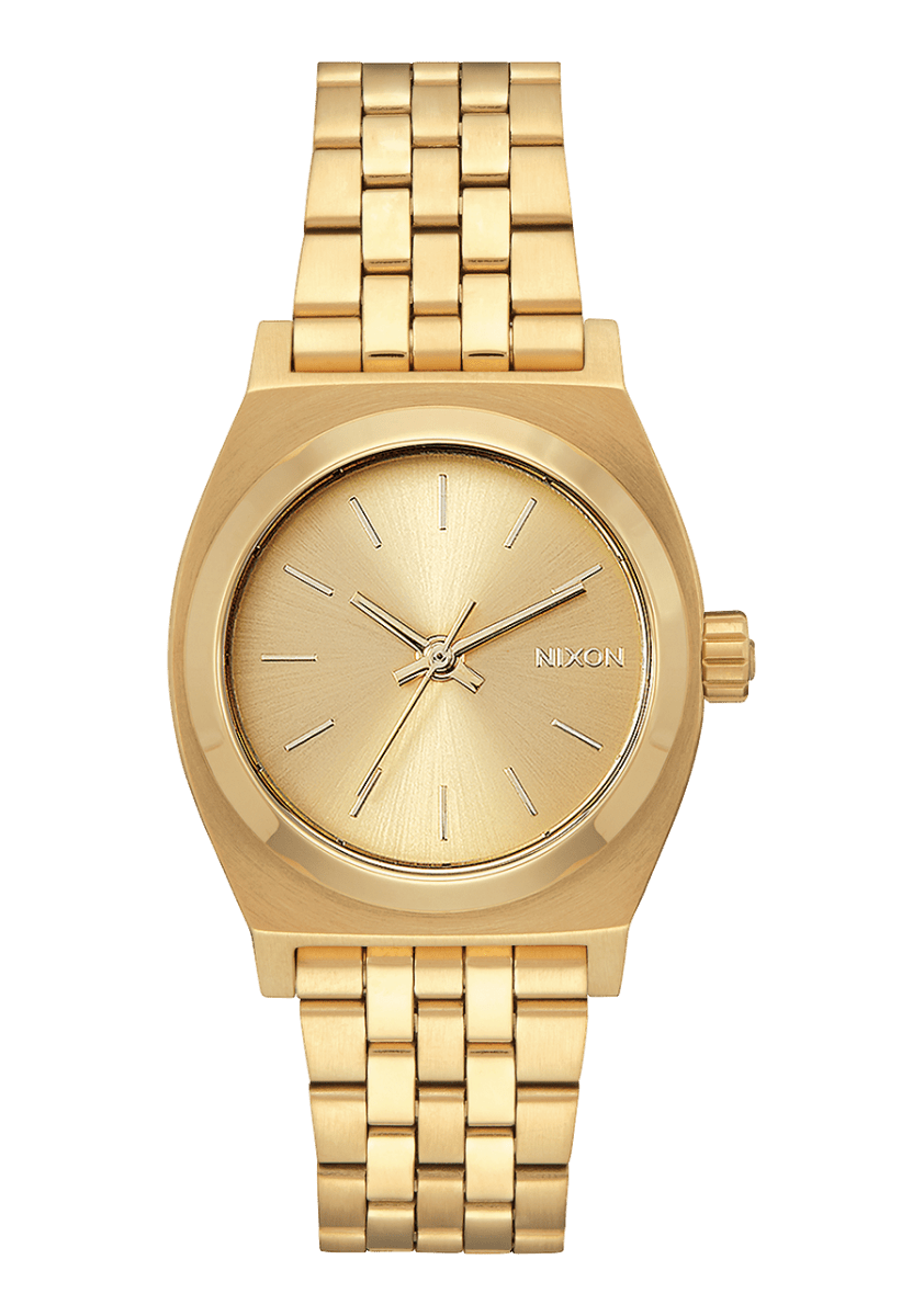 NIXON Time Teller Gold Dial and Gold Stainless Steel 37mm Unisex Watch | A1130502 - 00 | TIME Watches