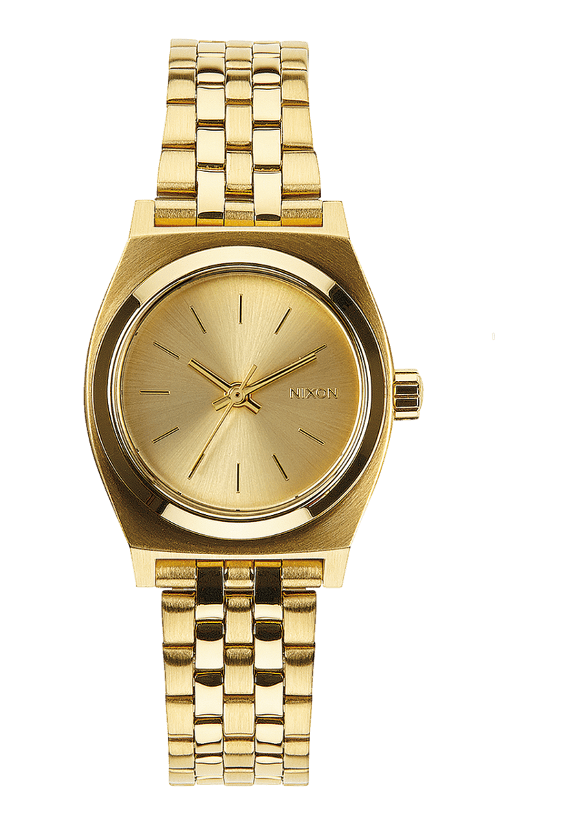 NIXON Time Teller Gold Dial and Gold Steel Bracelet 36mm Women's Watch | A399502 - 00 | TIME Watches
