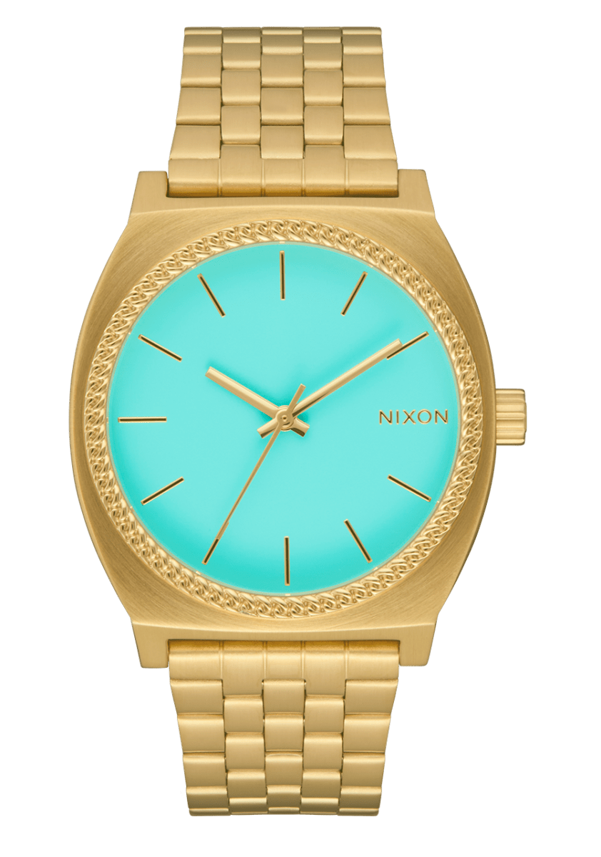 NIXON Time Teller Gold Dial and Gold Steel Bracelet 37mm Men's Watch | A0455345 - 00 | TIME Watches
