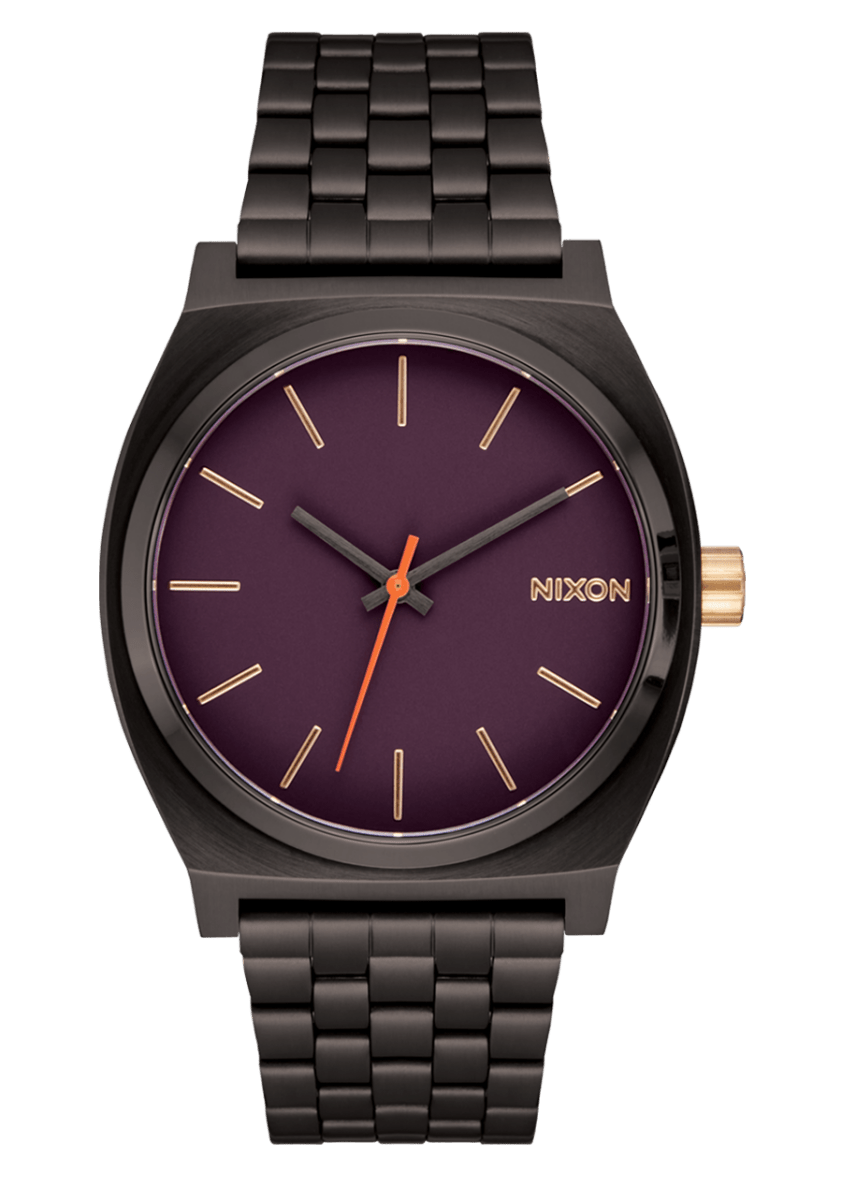 NIXON Time Teller Gold Dial and Gold Steel Bracelet 37mm Women's Watch | A0455270 - 00 | TIME Watches