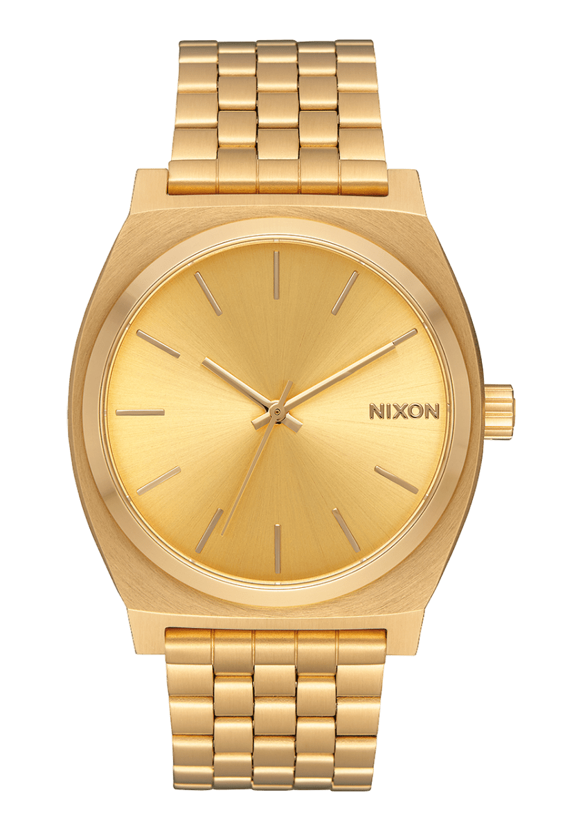 NIXON Time Teller Gold Dial and Gold Steel Bracelet 38mm Unisex Watch | A045511 - 00 | TIME Watches