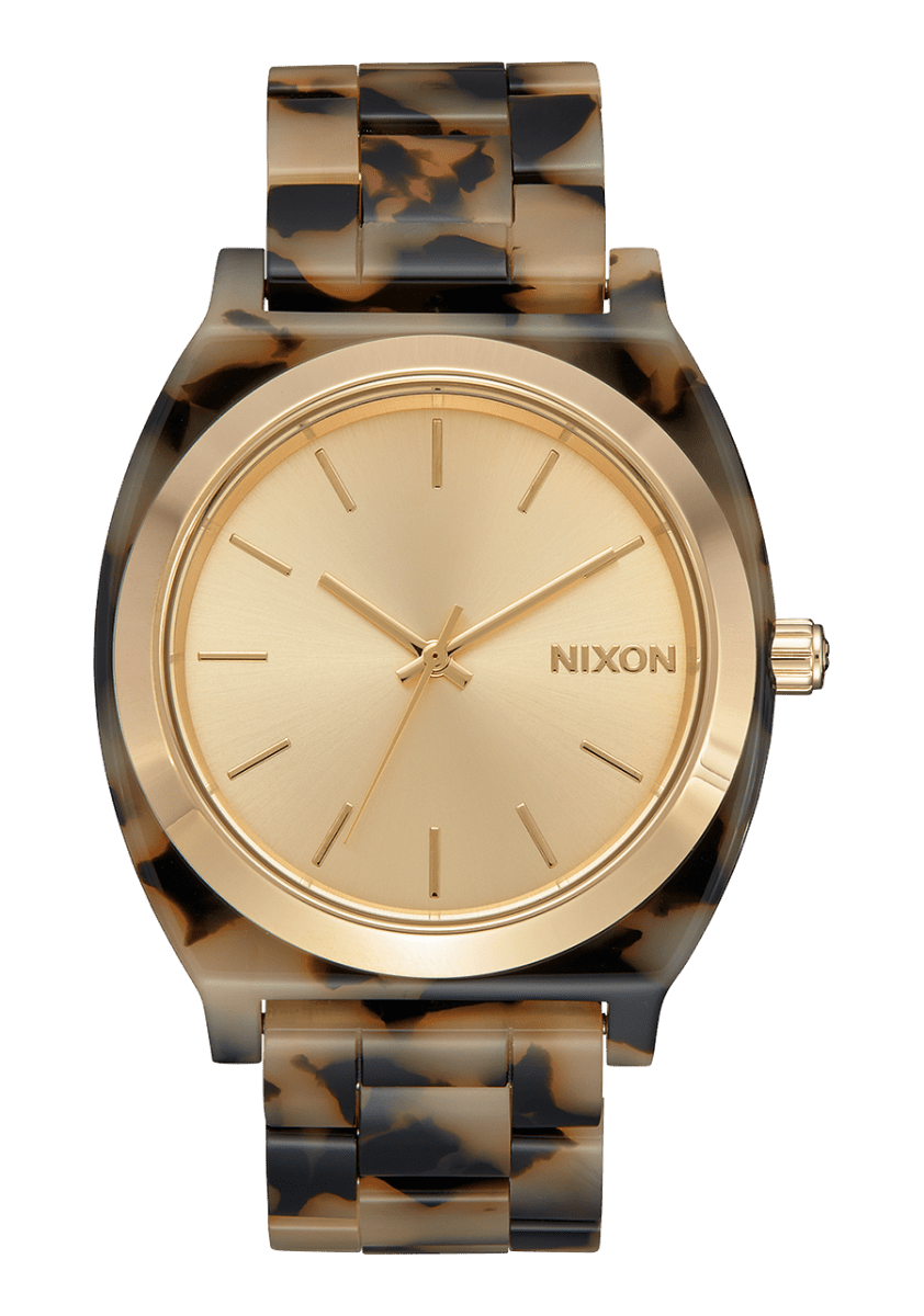 NIXON Time Teller Gold Dial and Gold Steel Bracelet 40mm Women's Watch | A3273346 - 00 | TIME Watches