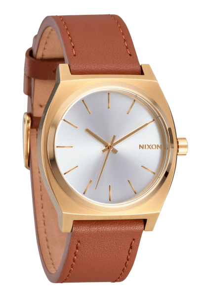 Nixon Time Teller Leather Watch