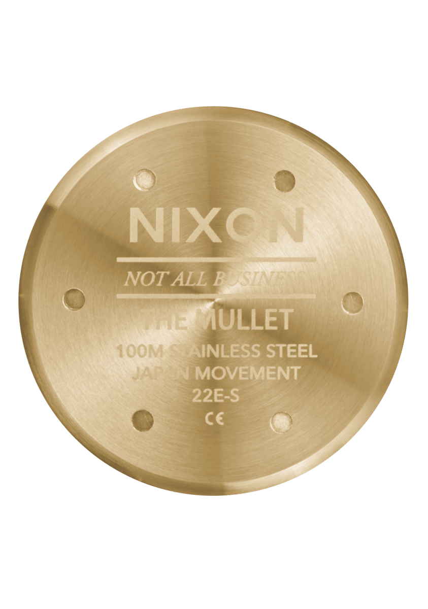 NIXON Time Teller Light Gold Dial and White Steel Bracelet 36mm Unisex Watch | A14011809 - 00 | TIME Watches