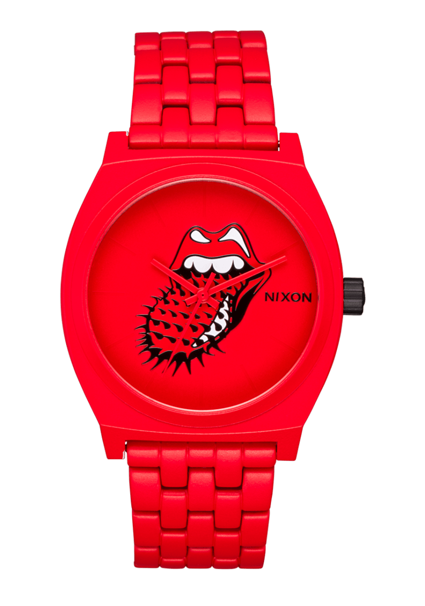 NIXON Time Teller Red Dial and Red Steel Bracelet 36mm Unisex Watch | A1356191 - 00 | TIME Watches