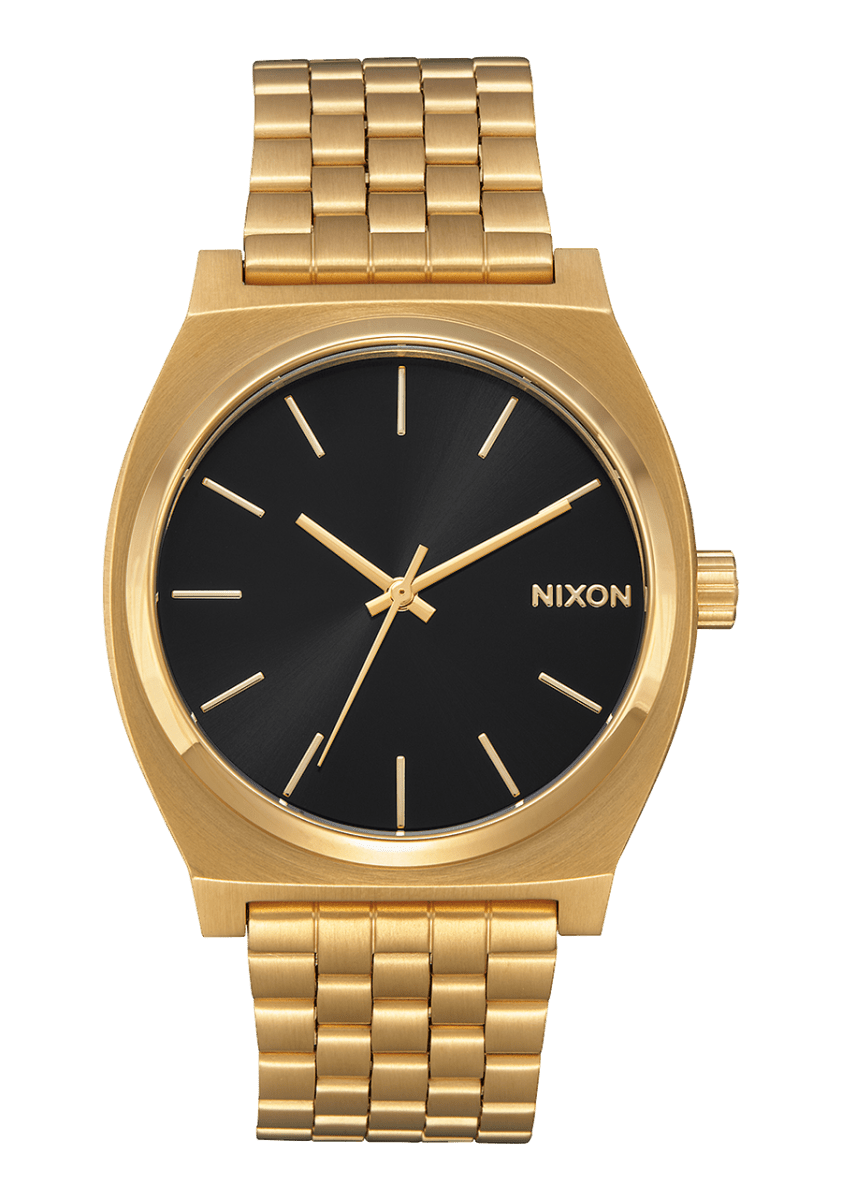 NIXON Time Teller Silver Dial and Silver Leather 34mm Unisex Watch | A0452042 - 00 | TIME Watches