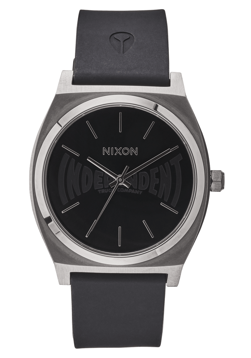 NIXON Time Teller Silver Dial and Silver Leather 34mm Unisex Watch | A1350131 - 00 | TIME Watches