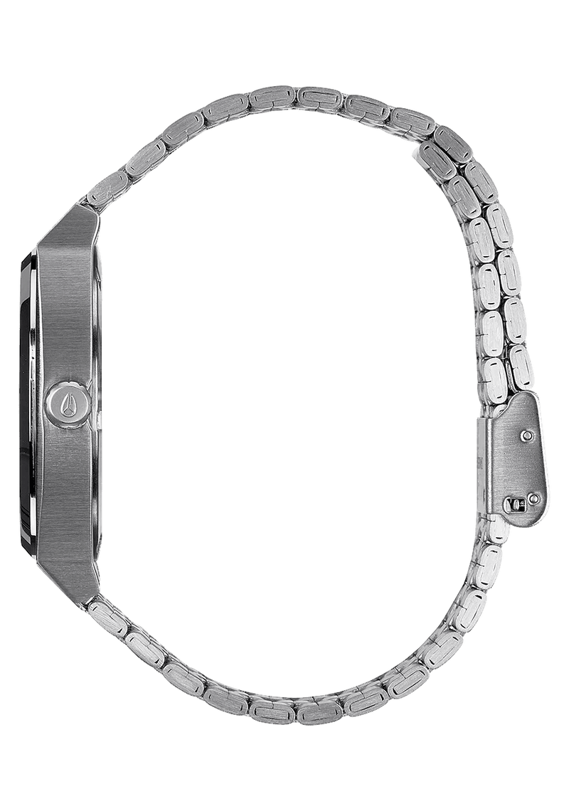 NIXON Time Teller Silver Dial and Silver Steel Bracelet 37mm Unisex Watch | A045000 - 00 | TIME Watches