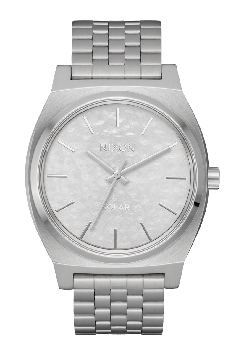 NIXON Time Teller Silver Dial and Silver Steel Bracelet 40mm Unisex Watch | A13695354 - 00 | TIME Watches