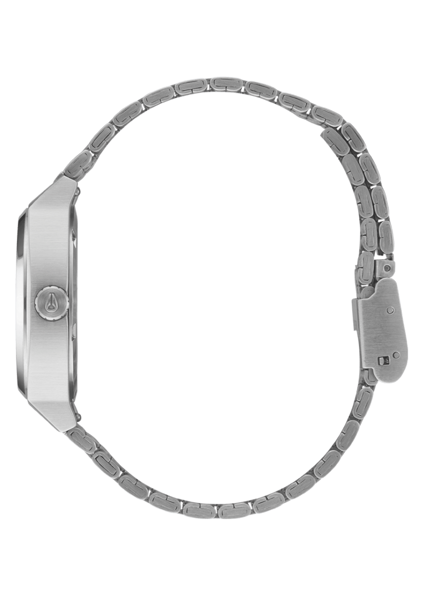 NIXON Time Teller Silver Dial and White Steel Bracelet 31mm Unisex Watch | A11305357 - 00 | TIME Watches