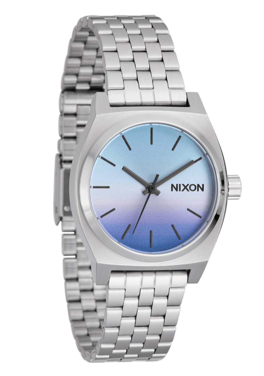 NIXON Time Teller Silver Dial and White Steel Bracelet 31mm Unisex Watch | A11305357 - 00 | TIME Watches