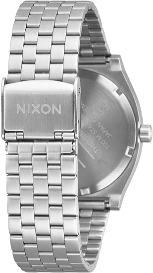 Nixon Time Teller Stainless Steel Orange Dial Men's Watch | A0455212-00 | Time Watch Specialists