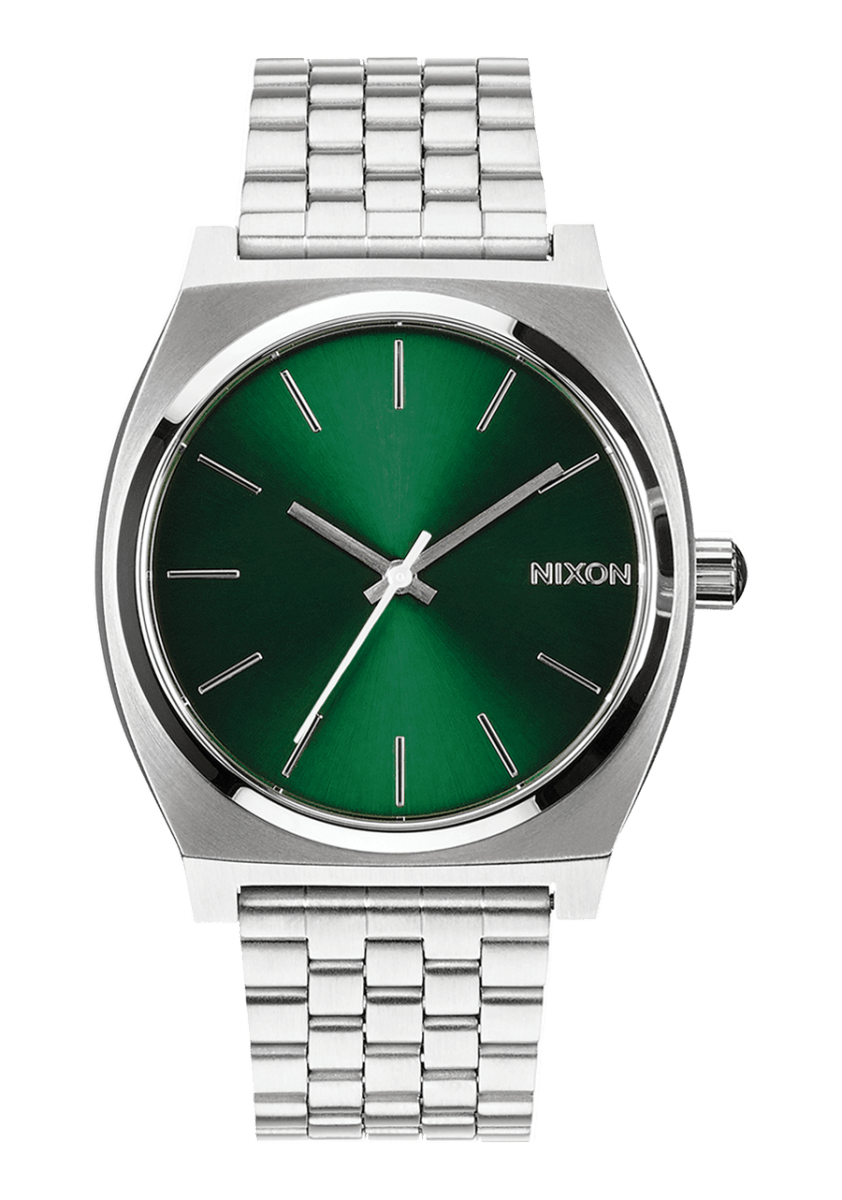 NIXON Time Teller Sunray Dial and Silver Steel Bracelet 37mm Women's Watch | A0451696 - 00 | TIME Watches