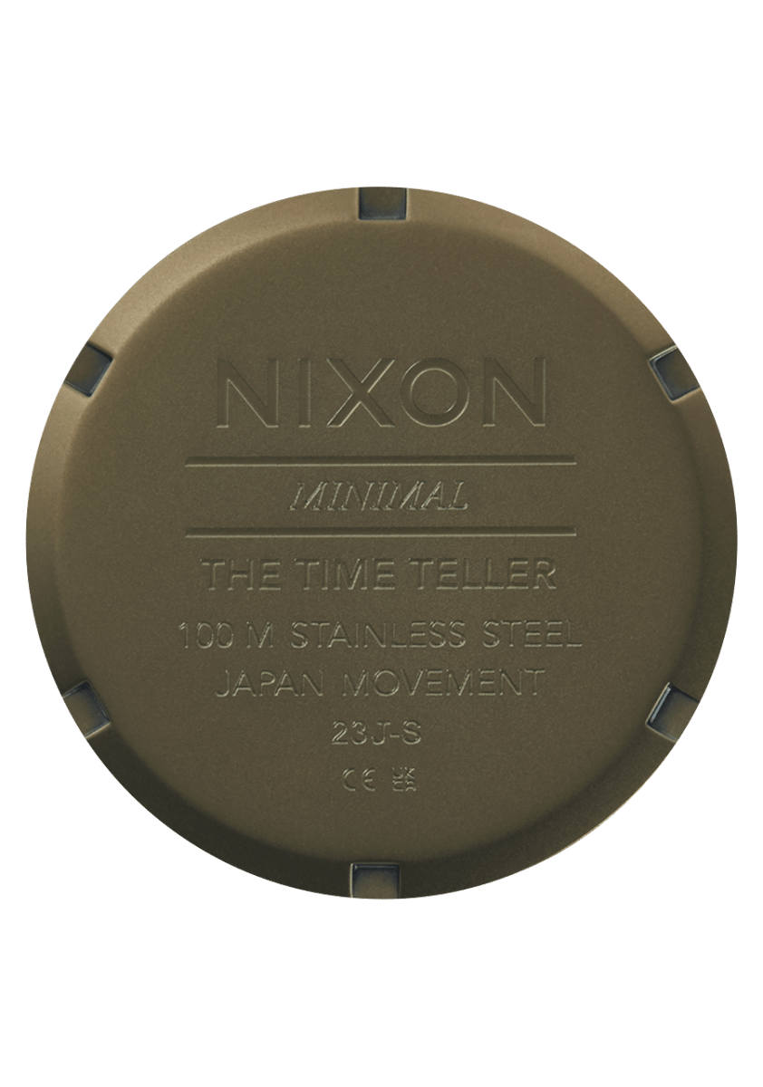 NIXON Time Teller White Dial and White Steel Bracelet 37mm Unisex Watch | A0455251 - 00 | TIME Watches