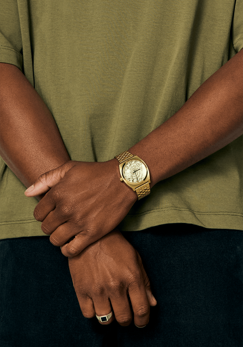NIXON Time Teller White Dial and White Steel Bracelet 38mm Unisex Watch | A0455359 - 00 | TIME Watches