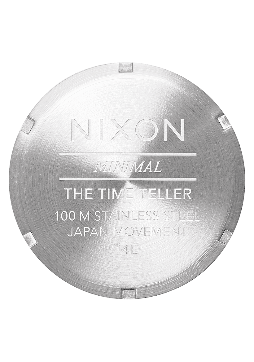 Nixon Time Teller White & Silver Stainless Steel 37mm Men's Watch | A0451921 - 00 | TIME Watches