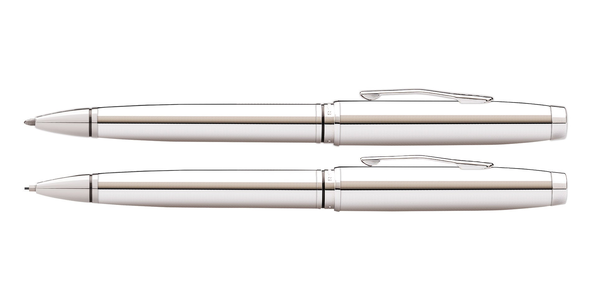 Coventry Polished Chrome Pen and Pencil Gift Set | AT0661-7
