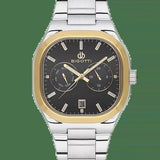 Bigotti Square Black Multi-Dial Rose Gold Luminous Hands Stainless Steel | BG.1.10555-3
