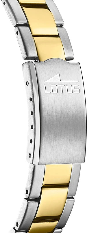 Lotus Freedom GTS 37mm Rose Gold Stainless Steel White Dial Men's Watch | 15197/1