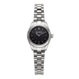 Paul Hewitt Petit Soleil Round Silver Black Dial Woman's Watch | PH - W - 1183 | Time Watch Specialists