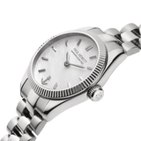Paul Hewitt Petit Soleil Round Watch Silver Woman's White |PH - W - 1181 | Time Watch Specialists