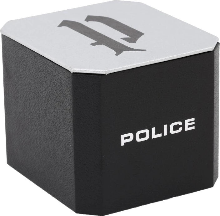 Police Berkely Multifunction Blue & Black Dial Stainless Steel Men's Watch | PL15968JS03M