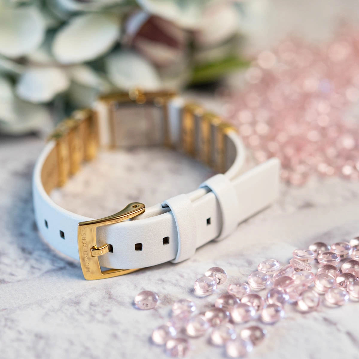 Michael Kors Darrington Gold Tone & Leather Women's Watch. | MK4899