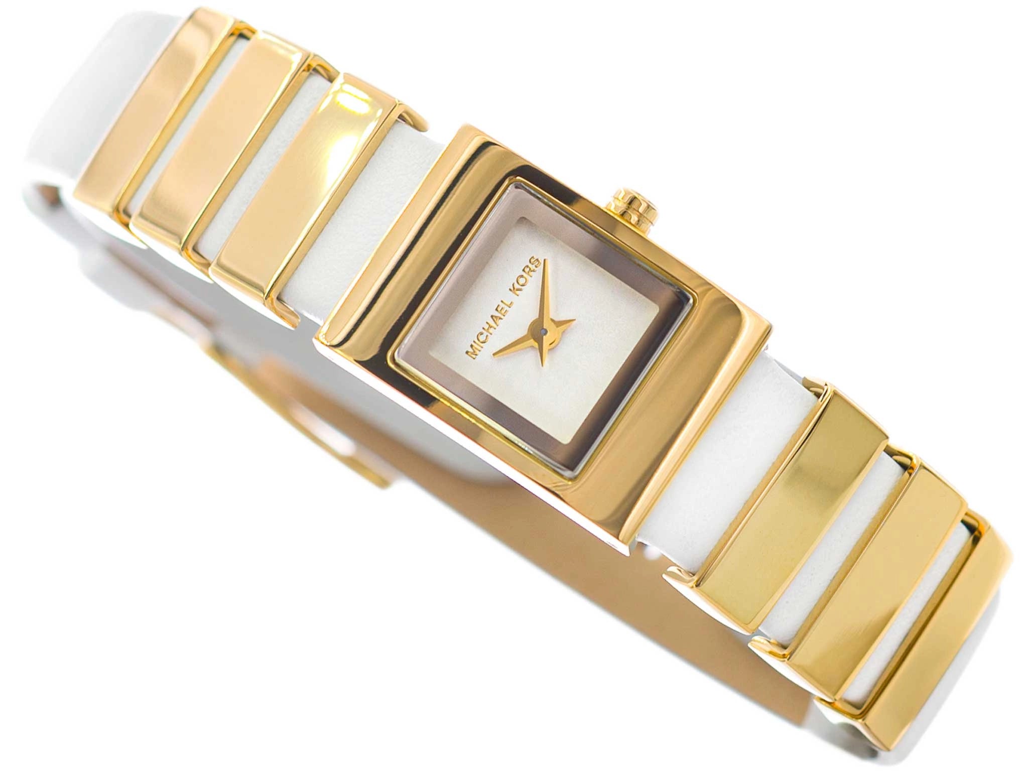 Michael Kors Darrington Gold Tone & Leather Women's Watch. | MK4899