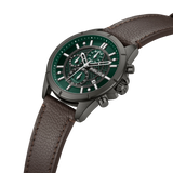 Police Burbank Leather Strap Men's Watch | PEWGC0054001 | Time Watch Specialists