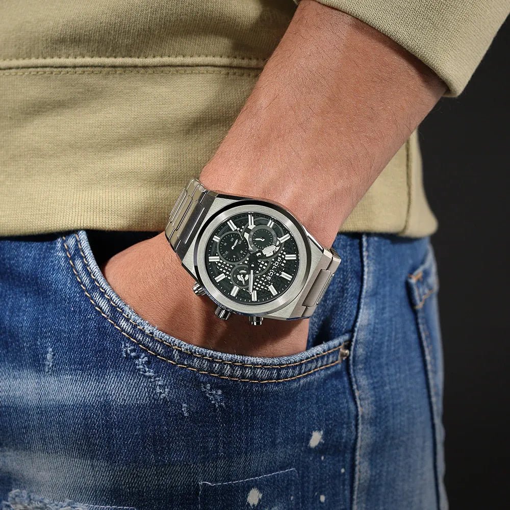 Police Eclipse Black Silver Stainless Steel Men's Watch | PEWJK2226706 | TIME Watches