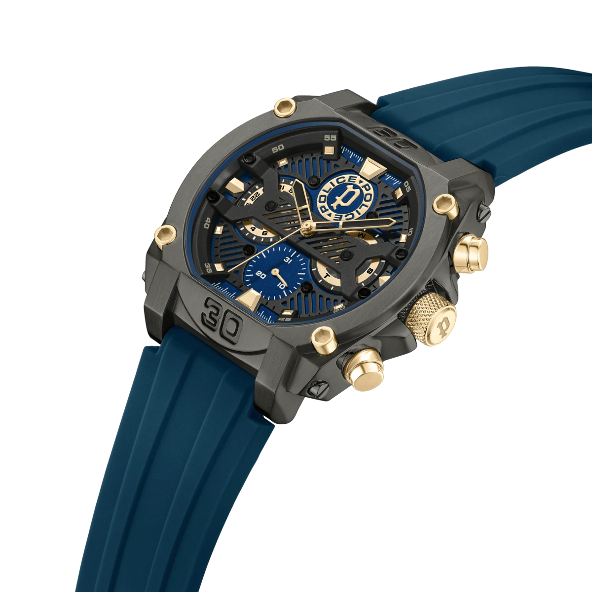 Police Norwood Silicone Men's Watch | PEWGQ0040001 | Time Watch Specialists