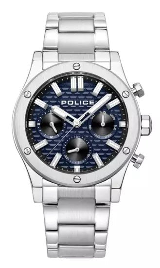 Buy Police Polysh Stainless Steel Men s Watch PEWJK0006204 Time Watch Specialists