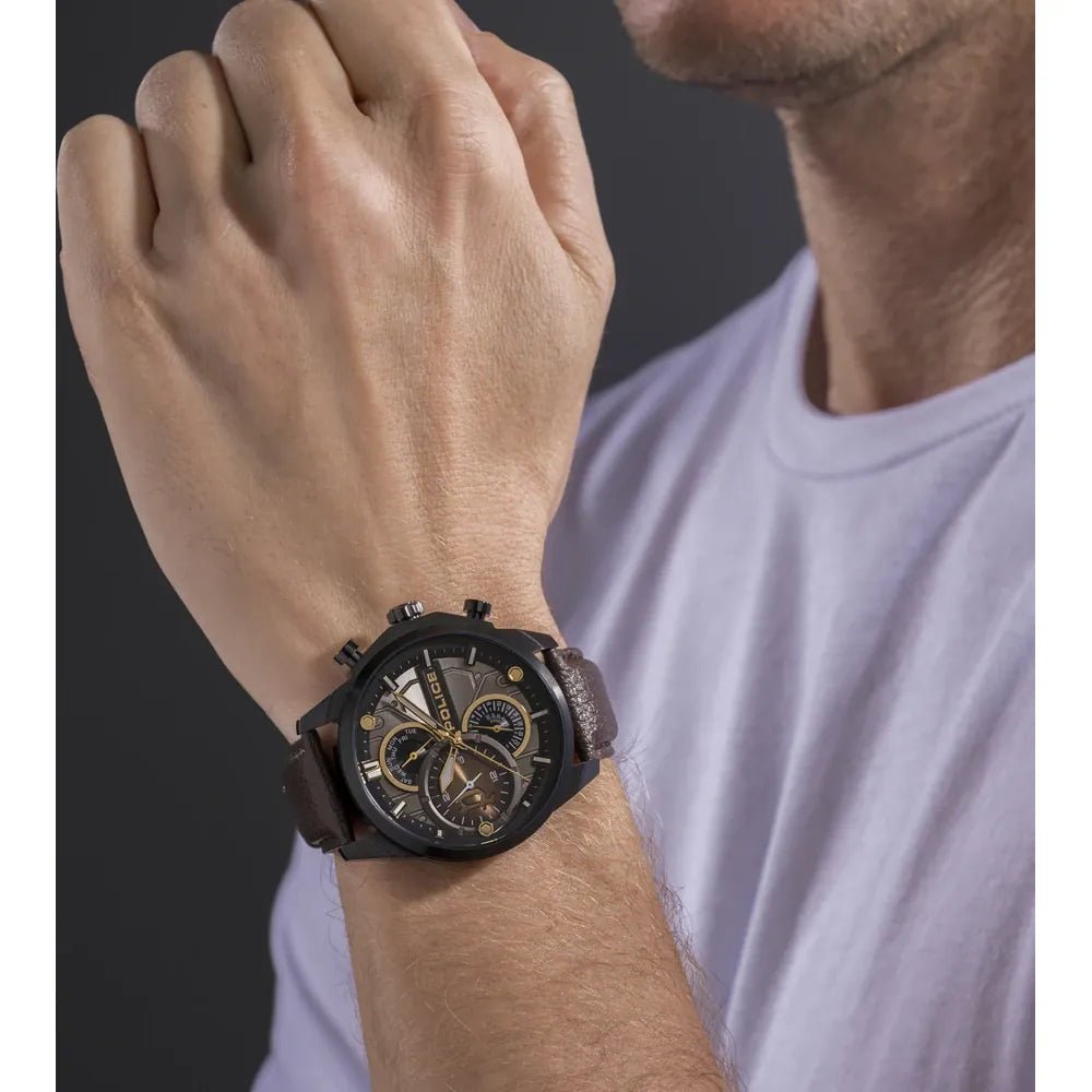 Police Reactor Leather Men's Watch | PEWGF0039203 | Time Watch Specialists