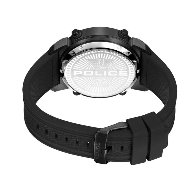 Police Rotor Black Dial Men's Watch | PEWJP2228502 | Time Watch Specialists