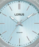 Lorus Stainless Steel Light Blue Dial Women's Watch | RG209WX9